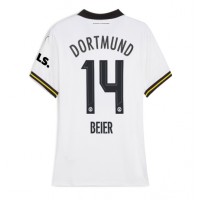 Dres Borussia Dortmund Maximilian Beier #14 Tretina pre Ženy 2024-25 Krátky Rukáv